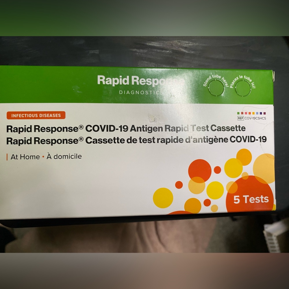 Rapid Response COVID-19 Antigen Rapid Test Kit